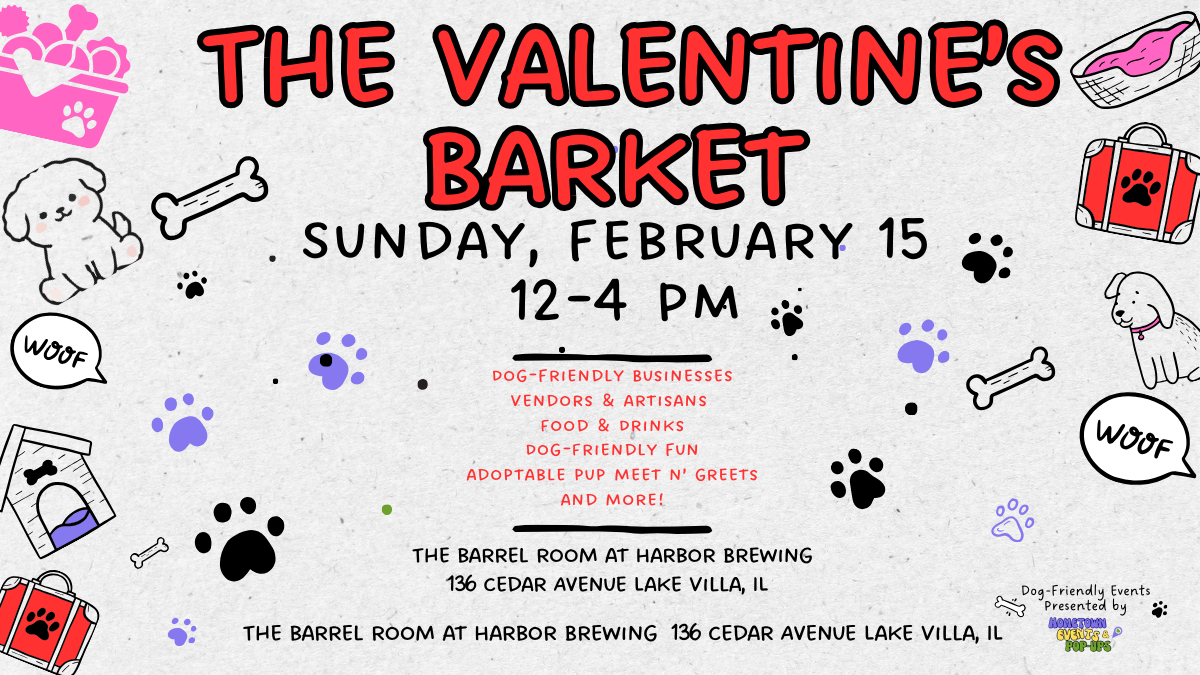 Valentines Barket at Harbor Brewing Co. Lake Villa